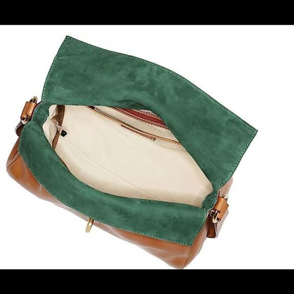 Dooney & Bourke Florentine Hobo Handbag Libby Natural - Picture 4 of 4